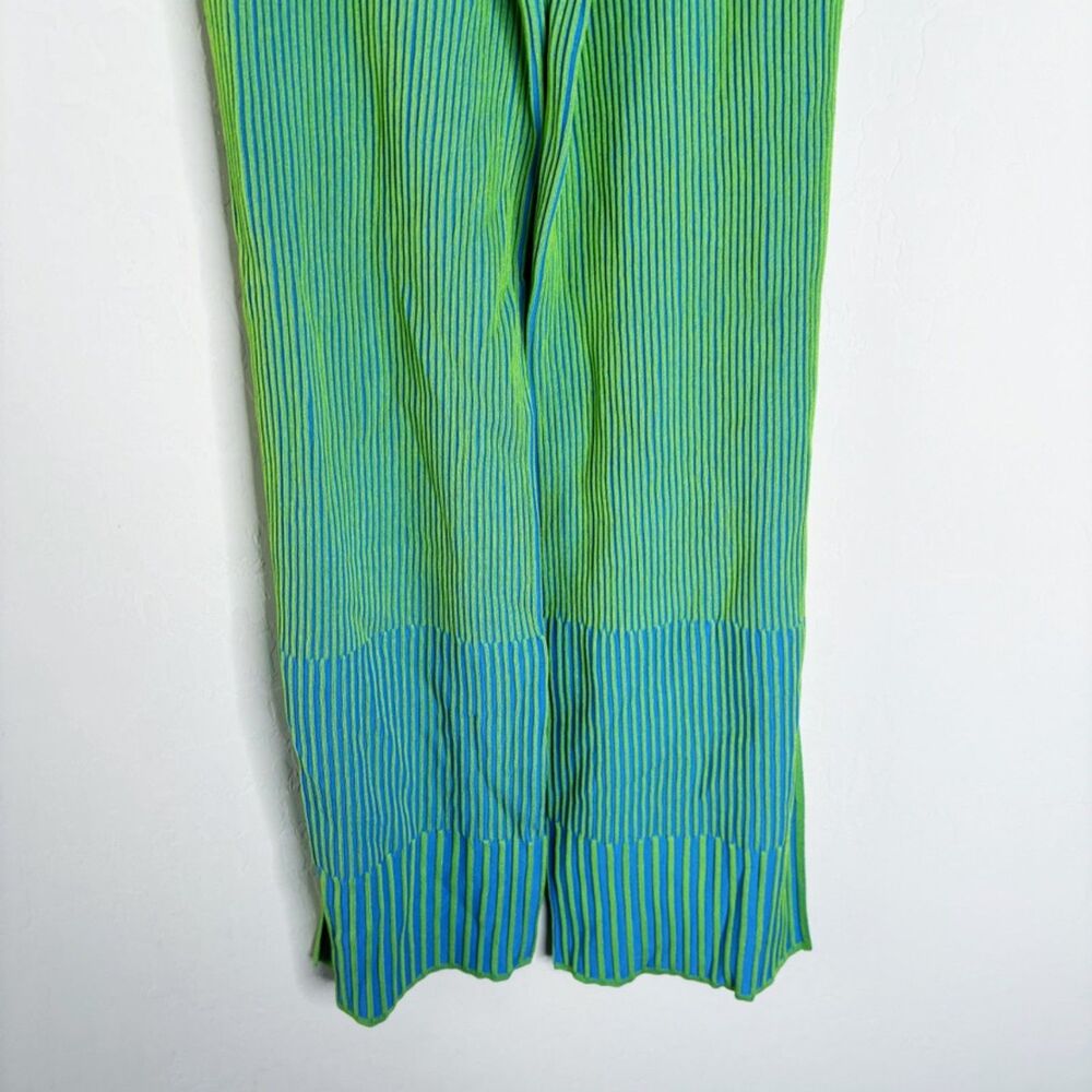 Solid Striped Rib Lime Set - image 8